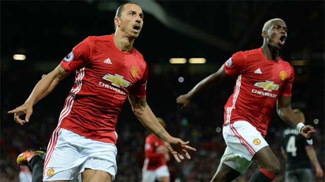 Ibrahimovic và Pogba có tên trong danh sách đăng ký của MU ở trận đấu với Newcastle