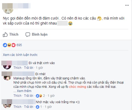 Lên mạng nhờ tư vấn có nên đi ăn cưới người cũ, cô gái trẻ được khuyên photo công chứng tiền mừng cưới cho ngầu - Ảnh 1.