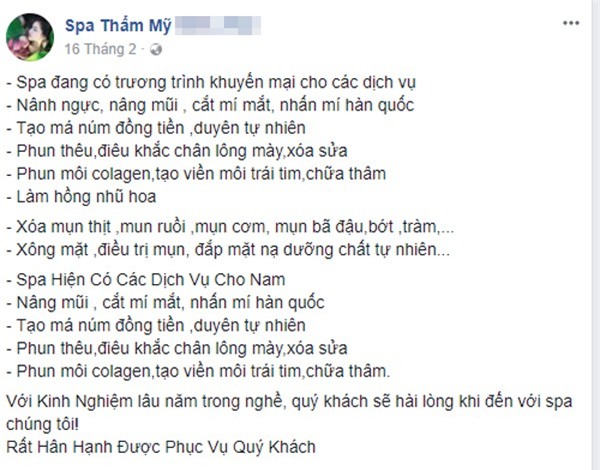 Vụ cắt mí mắt gây bão mạng: Quảng cáo rất kêu nhưng cơ sở chỉ là tiệm cắt tóc, gội đầu - Ảnh 5.