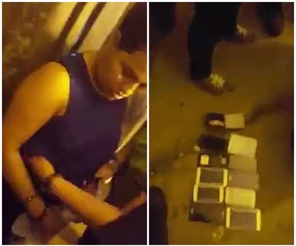 Clip: Bị bắt tại trận, nữ đạo chích buộc phải lôi ra 12 chiếc điện trong... cạp quần - Ảnh 2.