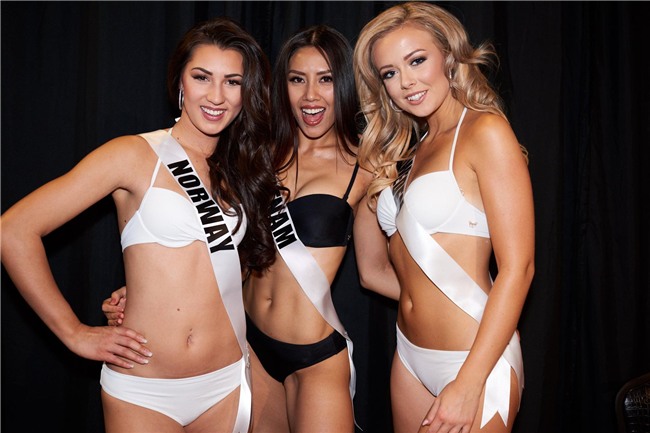 Nguyễn Thị Loan tự tin tỏa sáng trong đêm bán kết Hoa hậu Hoàn vũ 2017 vẫn trượt top 15 bình chọn của Missosology - Ảnh 6.