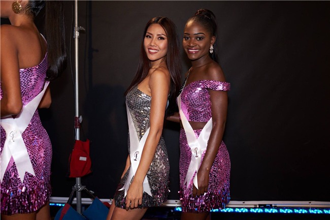 Nguyễn Thị Loan tự tin tỏa sáng trong đêm bán kết Hoa hậu Hoàn vũ 2017 vẫn trượt top 15 bình chọn của Missosology - Ảnh 7.