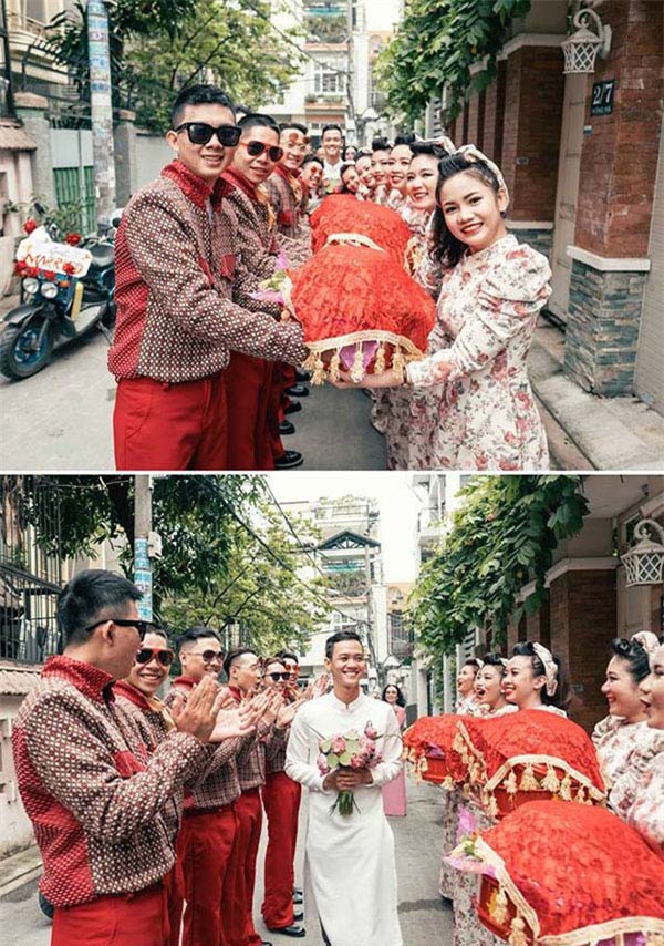 Những lễ đính hôn phá cách của các cặp thánh lầy khuấy đảo mùa cưới 2017 - Ảnh 13.