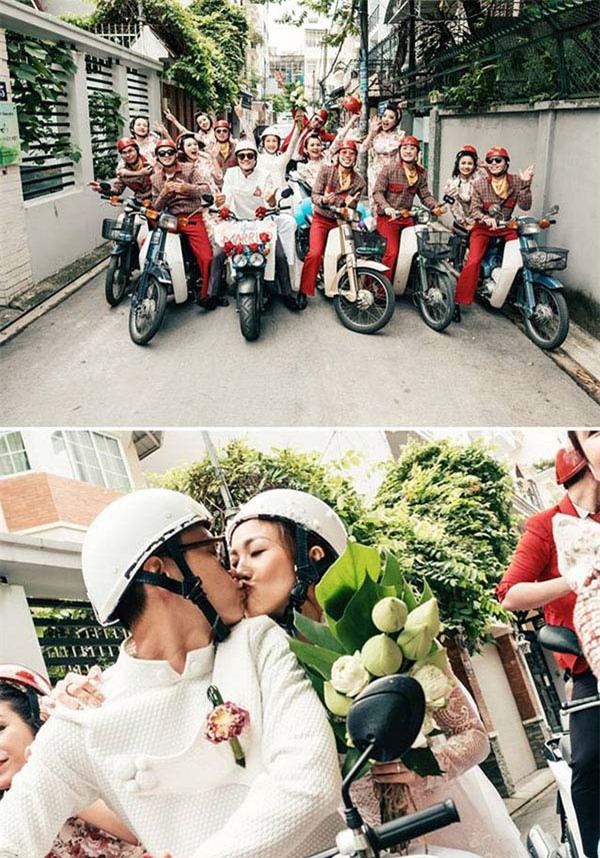 Những lễ đính hôn phá cách của các cặp thánh lầy khuấy đảo mùa cưới 2017 - Ảnh 16.