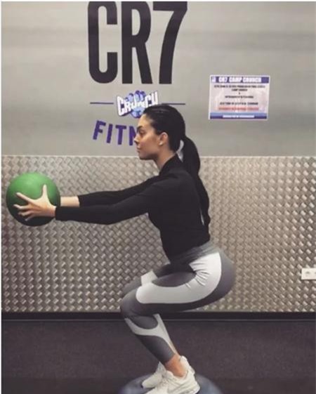 Georgina Rodiguez vui vẻ khoe hình tập luyện chăm chỉ