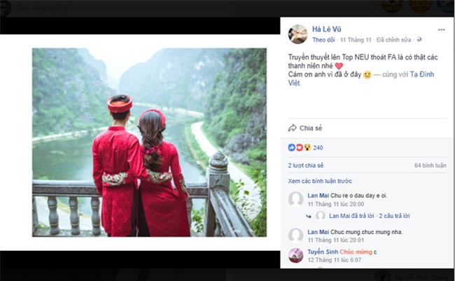 8x Hưng Yên lấy được vợ nhờ thường xuyên...“lên top” bình luận