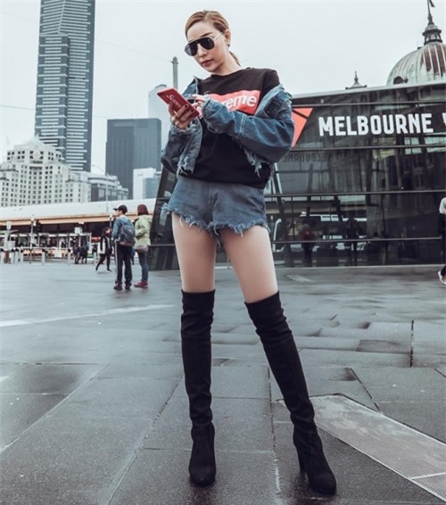 Muốn diện boot cao bất tận, Hương Giang Idol nên học hỏi để phần nhìn bớt sai-5