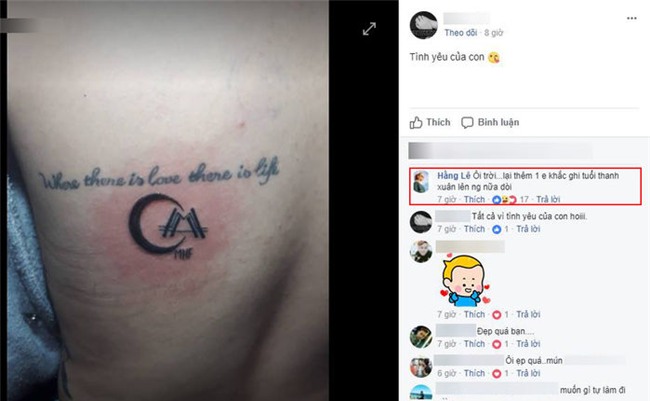 Chính Minh Hằng cũng đã vào bình luận khi thấy hình ảnh này. Nữ ca sĩ phải thốt lên