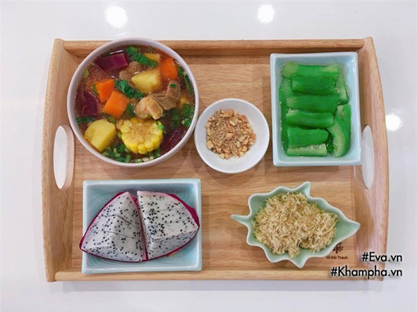 het roi thoi "thit nac, rau ngot", gio ba de duoc an com cu ngon lanh the nay day! - 12