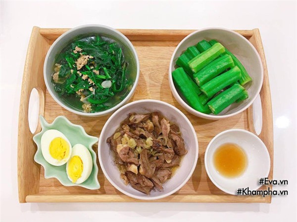 het roi thoi "thit nac, rau ngot", gio ba de duoc an com cu ngon lanh the nay day! - 13