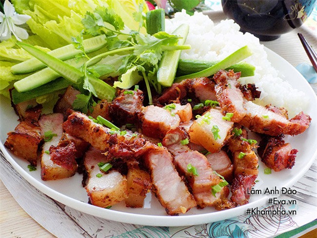 doi vi voi thit ba chi len men chien gion vua la vua ngon - 11