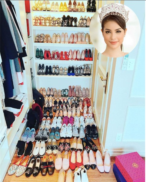 Kham pha tu giay hang hieu cua dan sao Viet hinh anh 2