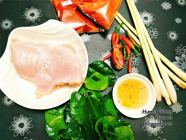 cach lam kho ga la chanh thom cay de danh nham nhi ngay lanh - 1