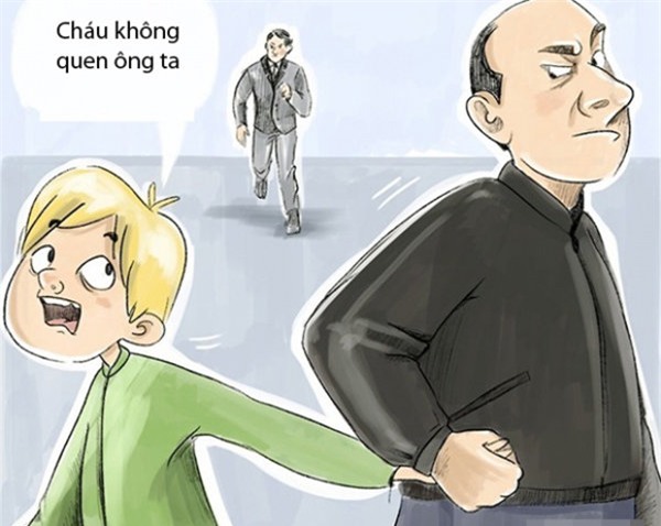 day con ung pho voi nguoi la tu vu be gai gay sot voi cau noi "co la ai?" - 3