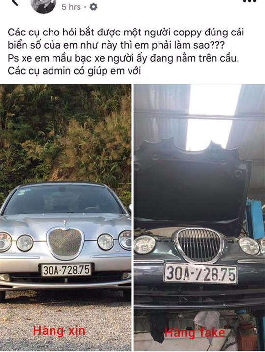 Hà Nội: Thanh niên đang dạo phố thì nhìn thấy xe giống hệt xe mình đang đi, kể cả biển số