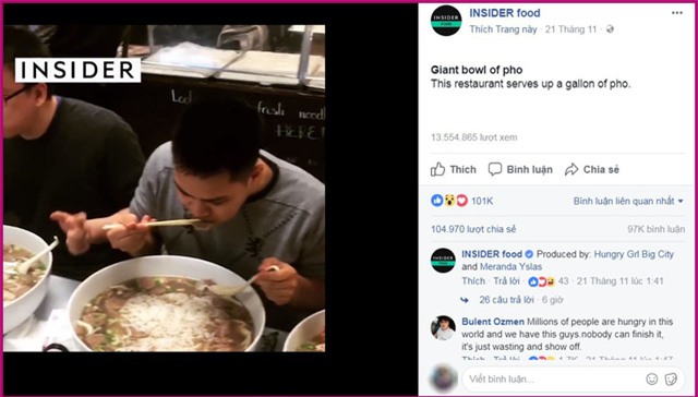 phở bò,món ăn lạ