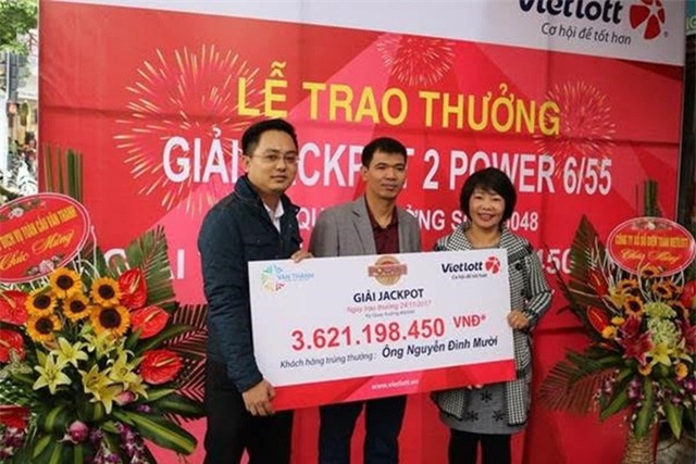 Trúng độc đắc,trúng số,trúng xổ số,Vietlott