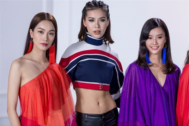 The Look 2017: Minh Tú chém đẹp Phạm Hương và Kỳ Duyên với quần da dây dợ chằng chịt - Ảnh 4.