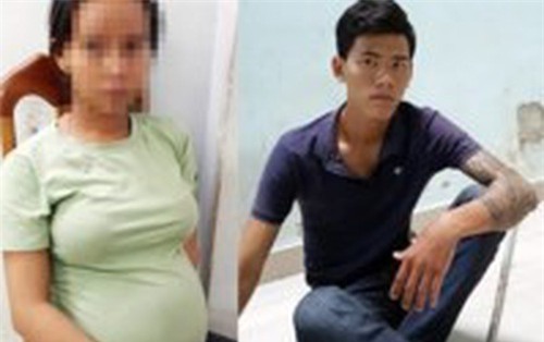 Chồng chở vợ mang thai 8 tháng đi cướp giật trên đường phố