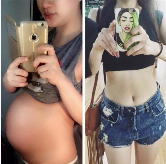 Hình ảnh hiếm hoi mà Thu Thuỷ chia sẻ khi cô mang thai. - Tin sao Viet - Tin tuc sao Viet - Scandal sao Viet - Tin tuc cua Sao - Tin cua Sao