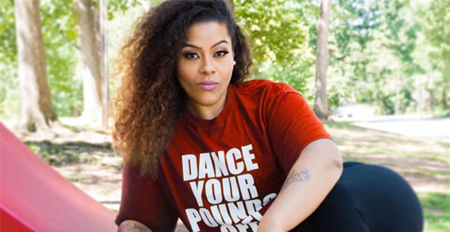 Man nhay manh me cua 'nang map' 100 kg bong noi tieng tren mang hinh anh 1