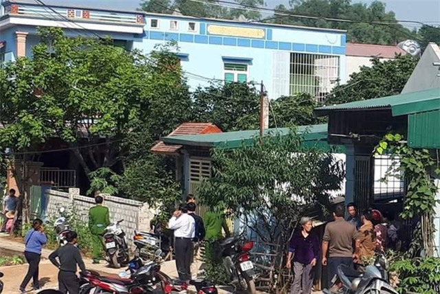 Căn nhà - nơi bà Xuân thực hiện hành vi sát hại cháu rồi tìm cách dựng hiện trường giả