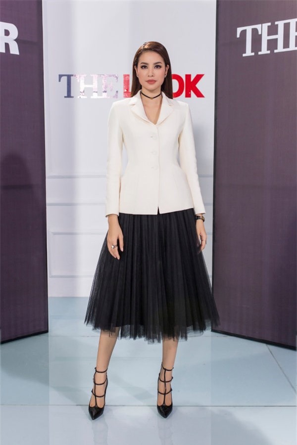 Phạm Hương và 3 phong cách hoàn toàn khác nhau từ The Face, Hoa hậu hoàn vũ 2017 đến The Look - Ảnh 15.