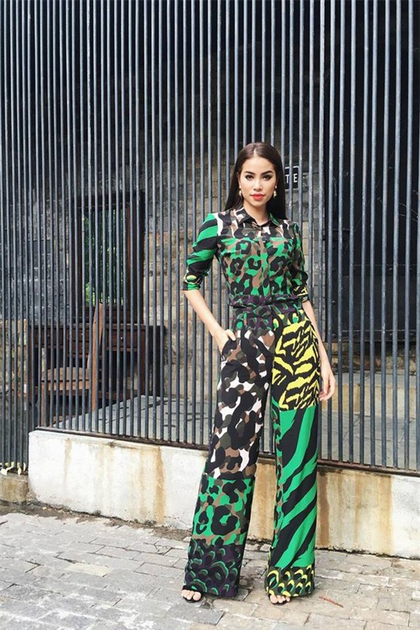 Phạm Hương và 3 phong cách hoàn toàn khác nhau từ The Face, Hoa hậu hoàn vũ 2017 đến The Look - Ảnh 7.