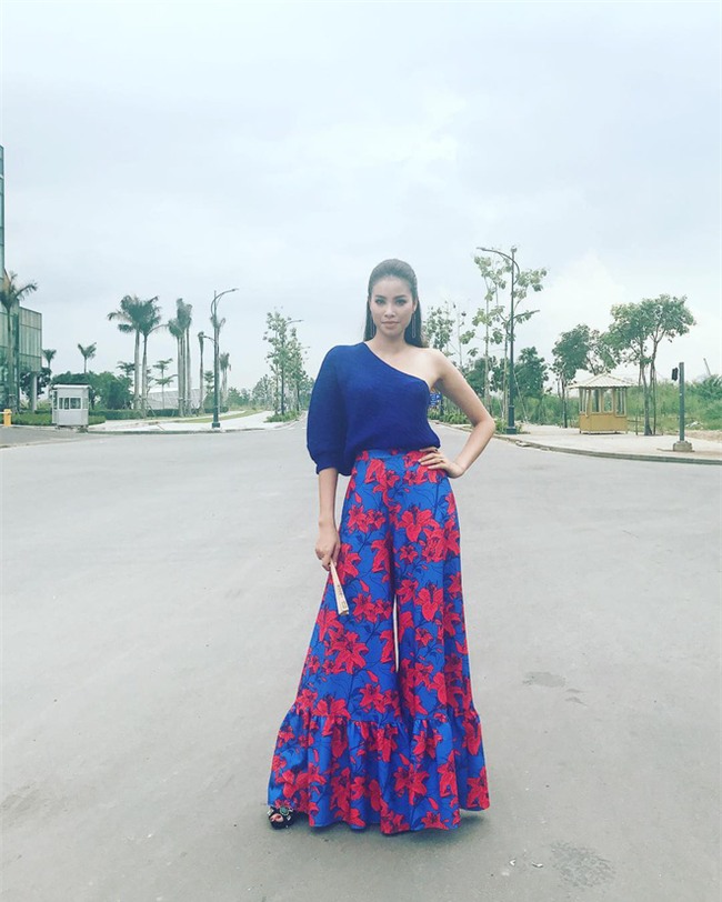 Phạm Hương và 3 phong cách hoàn toàn khác nhau từ The Face, Hoa hậu hoàn vũ 2017 đến The Look - Ảnh 16.