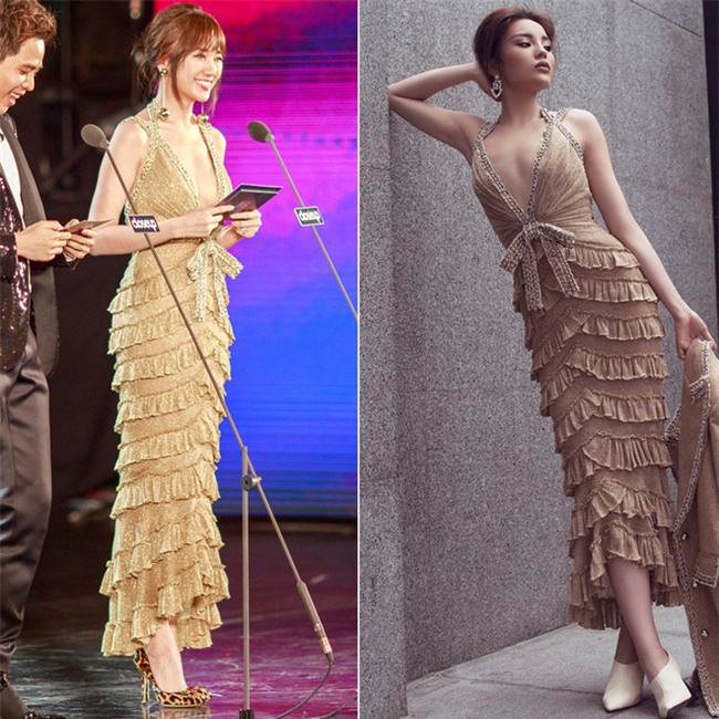 Tung bộ ảnh mới, Kỳ Duyên vô tình tạo nên màn tranh đấu váy áo với cả Tóc Tiên và Hari Won - Ảnh 13.