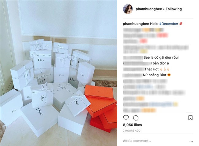 Khoe cả núi hàng hiệu thế này, chẳng trách mà fan gọi Phạm Hương là Nữ hoàng Dior - Ảnh 3.