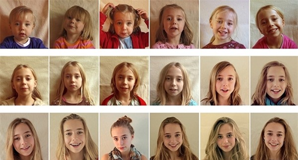 ong bo tre quay hinh con gai deu dan 1 lan/ tuan, hinh anh cuoi khien dan mang ngo ngang - 2