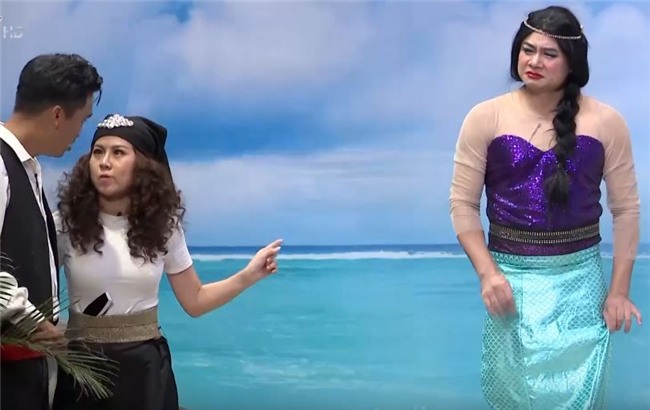 Ơn giời cậu đây rồi: Chết cười nhìn Trấn Thành giả Lâm Khánh Chi dạy vợ bé-3