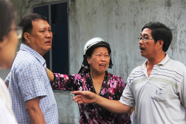 Vụ hỏa hoạn làm 3 mẹ con chết cháy: Người thân ngã quỵ, bật khóc nức nở tại hiện trường - Ảnh 3.