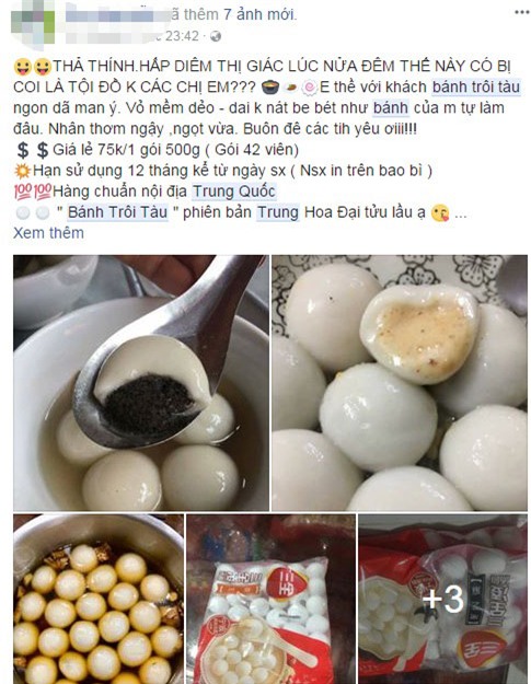 bánh trôi tàu,hàng trung quốc,món ăn vặt