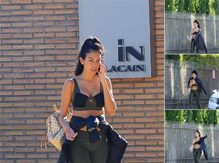 Bạn gái Georgina Rodriguez vừa tái xuất ấn tượng trên đường phố Madrid