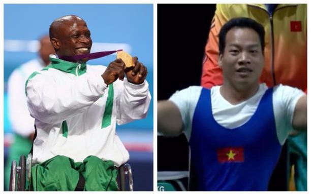 Lực sĩ khuyết tật Lê Văn Công đả bại nhà vô địch, phá luôn kỷ lục thế giới - Ảnh 3.