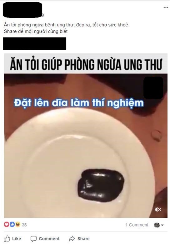 Clip tế bào ung thư gặp vàng thì tới, gặp tỏi thì chạy là hoàn toàn giả mạo - Ảnh 2.