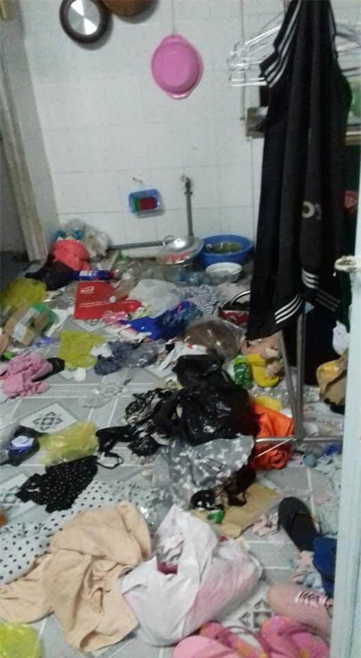 hotgirl "bung" tien nha tro, de lai ca nui rac cho chu nha khien dan mang "day song" - 3