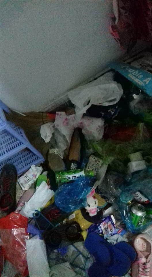 hotgirl "bung" tien nha tro, de lai ca nui rac cho chu nha khien dan mang "day song" - 4