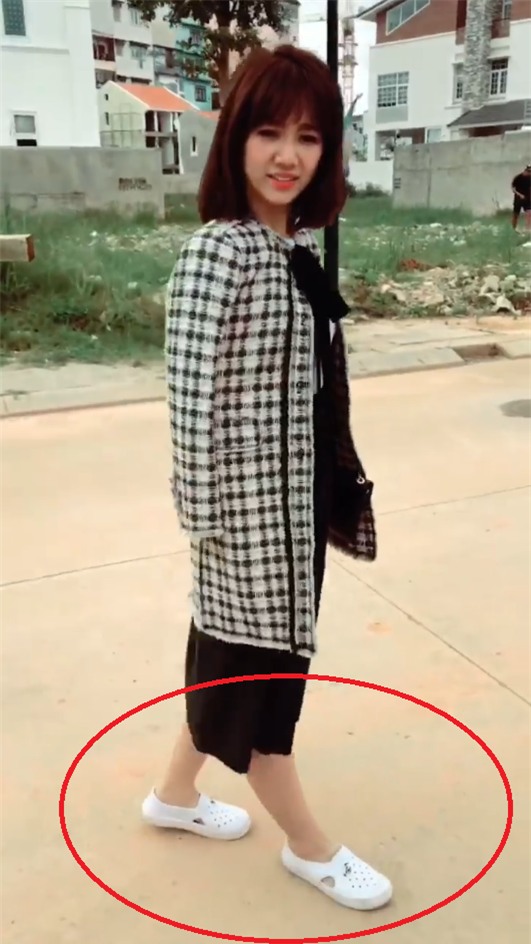 Bị tố mặc hàng hiệu mà đi giày dởm, Hari Won nói lái: Đừng có hỏi tiền vì tiền không là tất cả-1