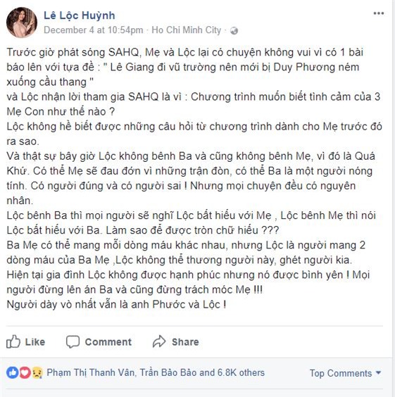 con gai le giang khong biet truoc cau hoi cua