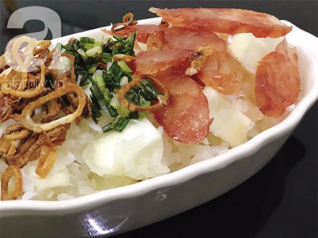 Xua tan ngày lạnh với cách nấu xôi sắn dừa nóng hổi dẻo bùi ngon mê mẩn - Ảnh 14.