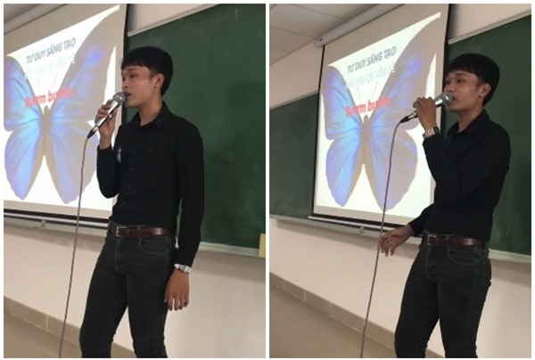 Nam sinh Hutech bi tuong hat nhep vi hay khong kem Noo Phuoc Thinh hinh anh 1