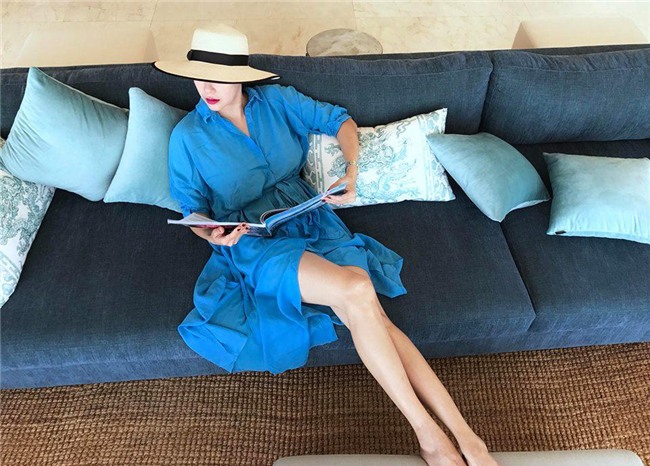 an kieng giu dang xua roi, "hoa hau 3 con" ha kieu anh mach nuoc la phai gen bung co! - 9