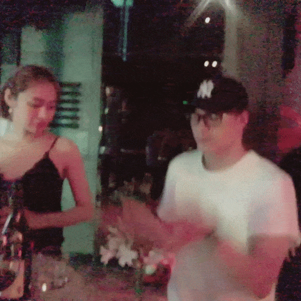 Cười không ngậm được miệng khi xem Lâm Vinh Hải dạy vũ đạo cho Linh Chi-2