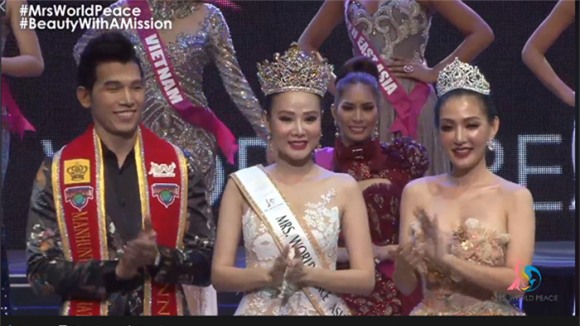 Dương Yến Ngọc,Hoa hậu Quý bà Hòa bình Thế giới 2017,Hoa hậu Quý bà Hòa bình châu Á 2017