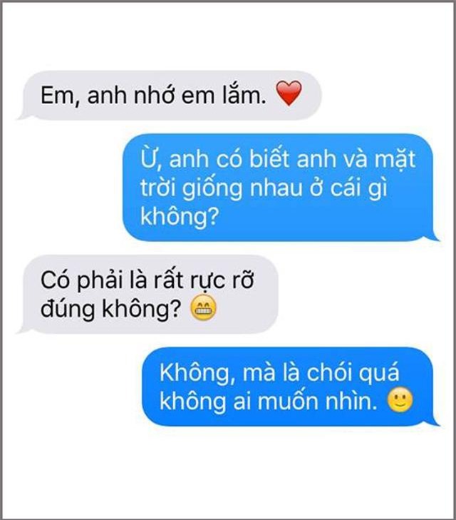 tra loi nguoi yeu cu the nao cho that oach? dan mang chia se am am chieu "dan mat" moi - 9