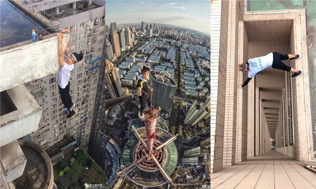 Trước khi chết, diễn viên Trung Quốc từng thách thức độ cao 1.000 m-4