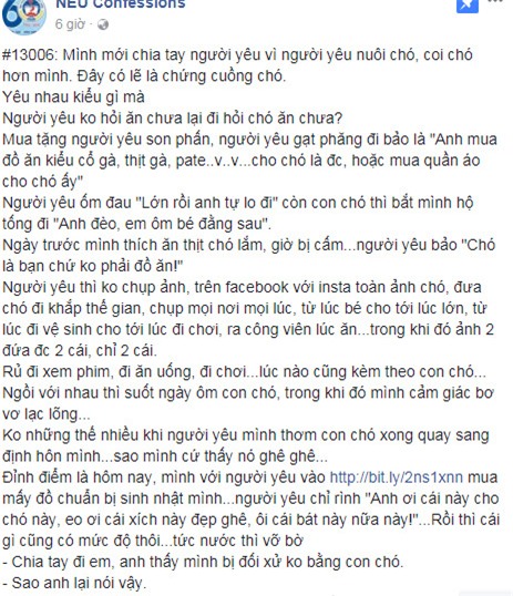 Nỗi khổ của anh chàng phải chia tay người yêu chỉ vì… một con chó-1
